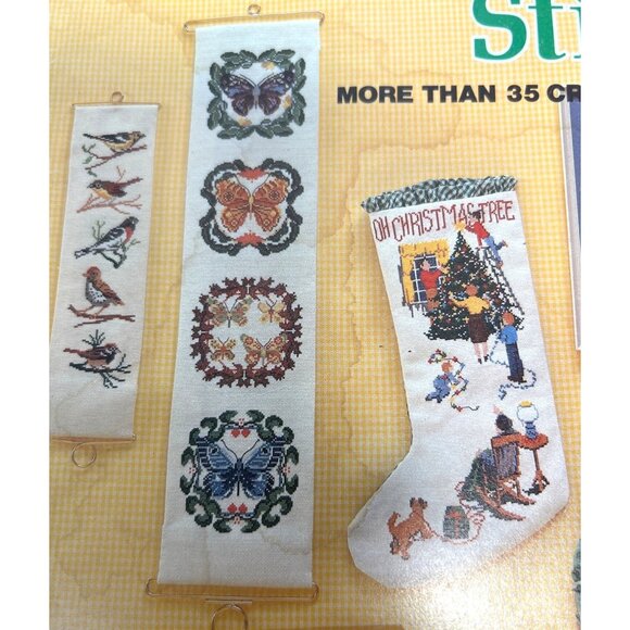 Seasonal Stitches Cross-Stitch Booklet S-5 - Picture 1 of 3